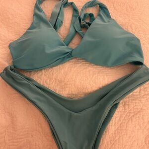 Amazon Blue Bikini Set